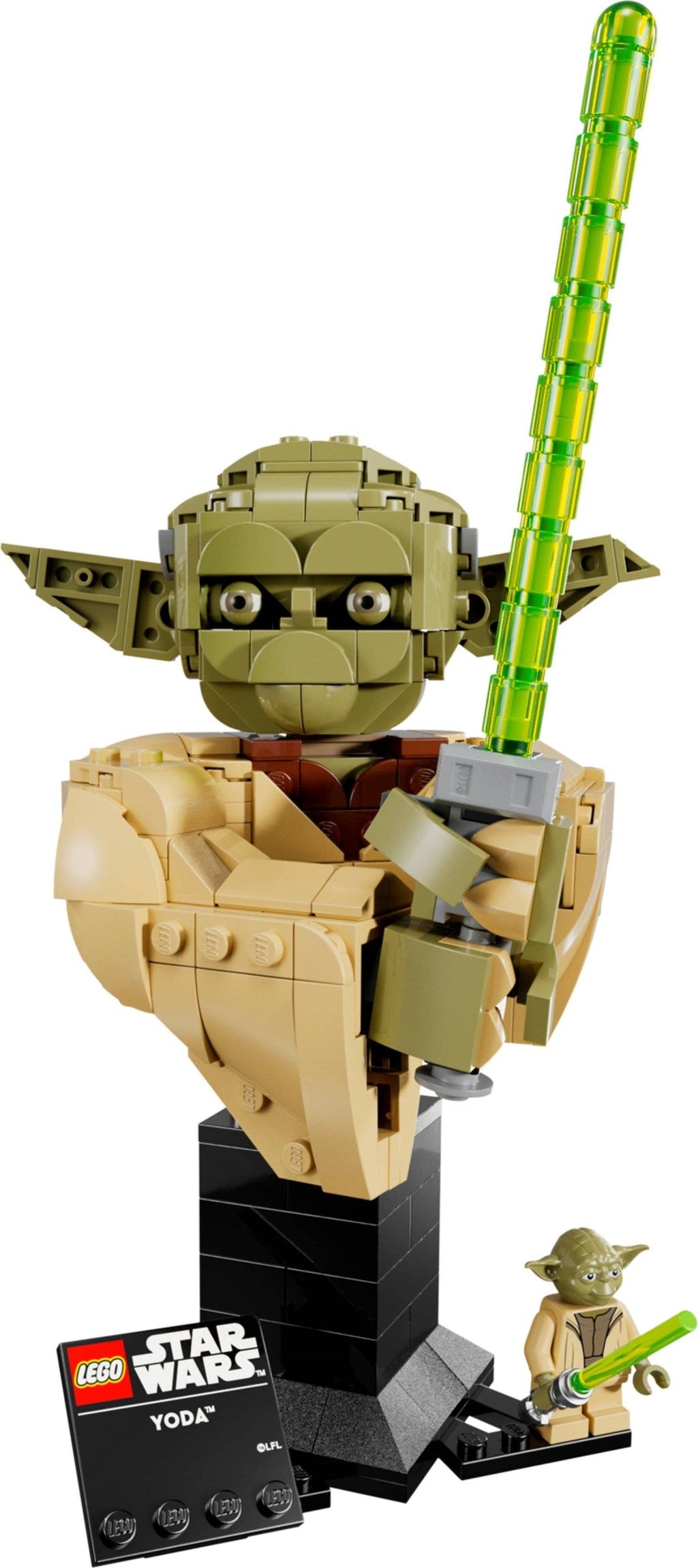 75438 Yoda Bust product image 3, provided for visual reference and product detail review