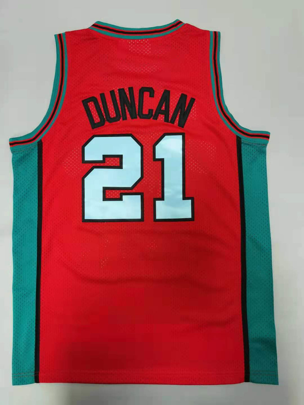 Tim Duncan San Antonio Spurs Jersey orange Mitchell & Ness product image 1