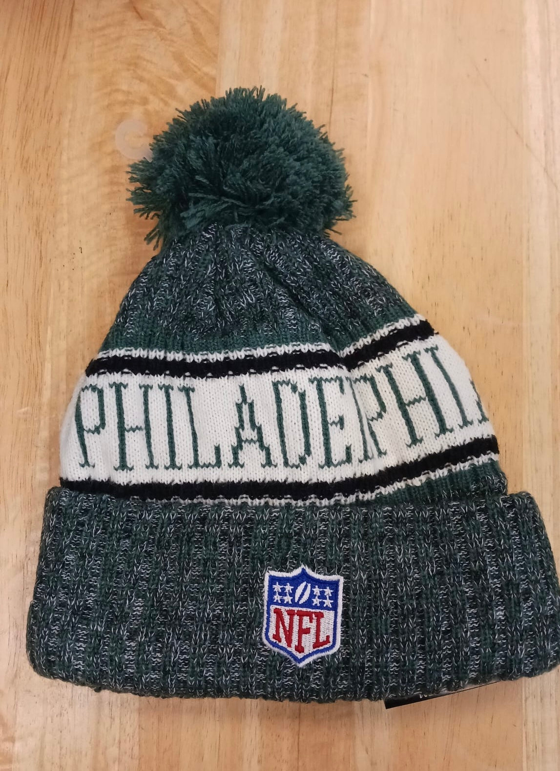 Philadelphia Eagles NFL New Era winter knit Hat with Pom product image 2