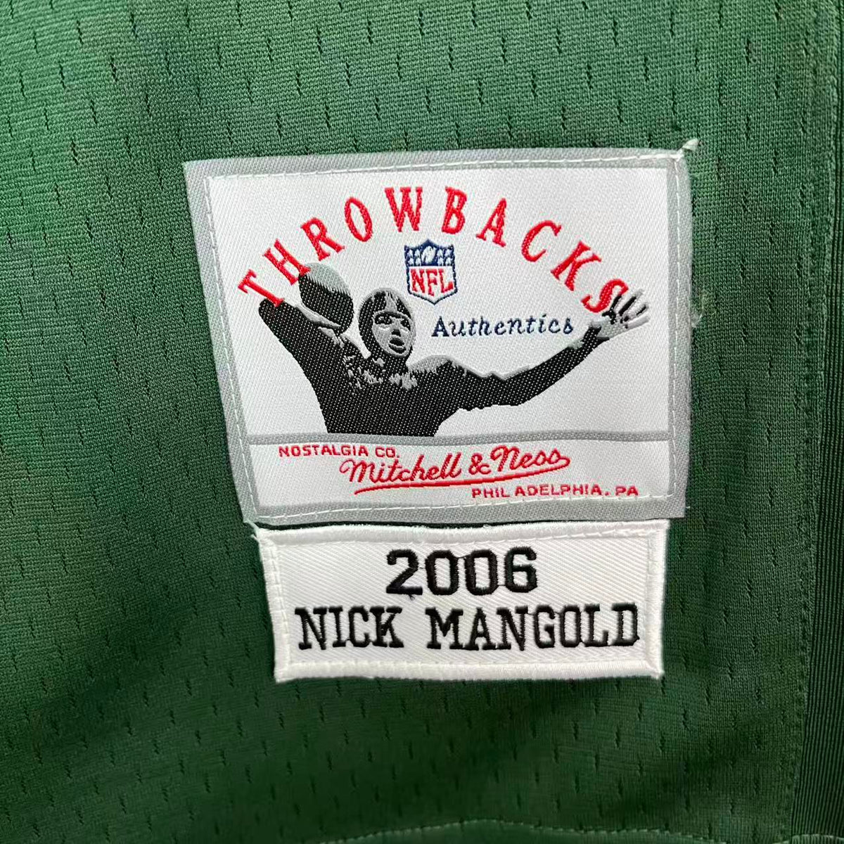 Nick Mangold New York Jets Official NFL Mitchell & Ness product image 3