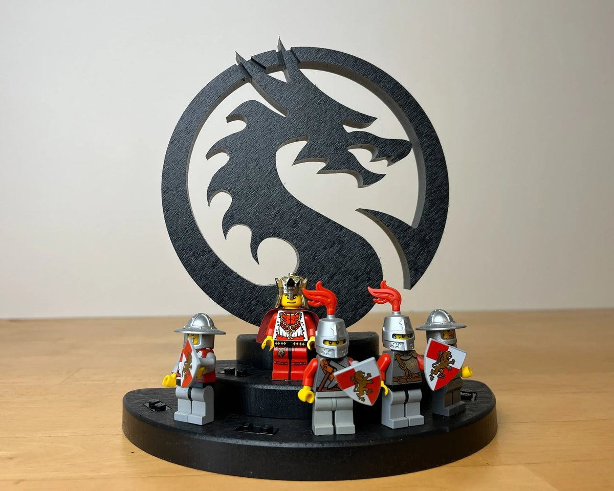 Dragon Minifig Display Go Figure product image 1, provided for visual reference and product detail review