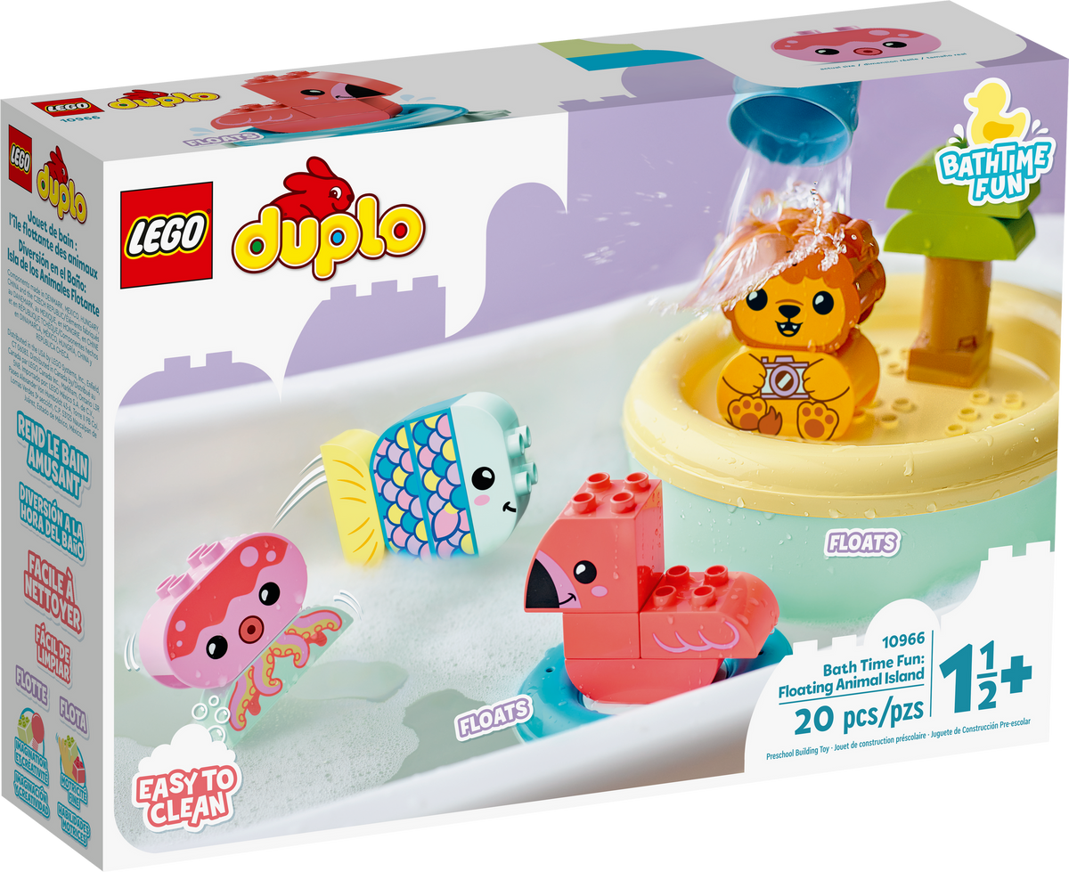 10966 Bath Time Fun: Floating Animal Island product image 1, provided for visual reference and product detail review