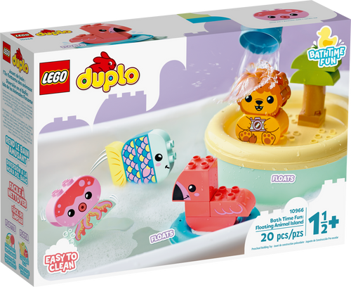10966 Bath Time Fun: Floating Animal Island product image 1, provided for visual reference and product detail review