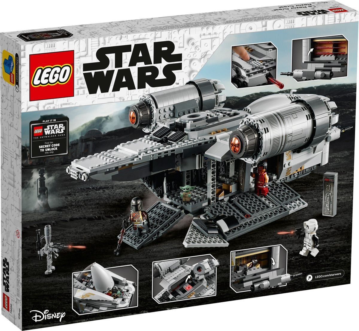 75292 LEGO Star Wars: The Razor Crest (Retired) (New Sealed) product image 3, provided for visual reference and product