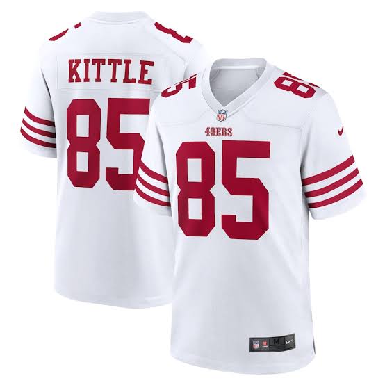 George Kittle San Francisco 49ers NFL Nike Jersey white product image 1