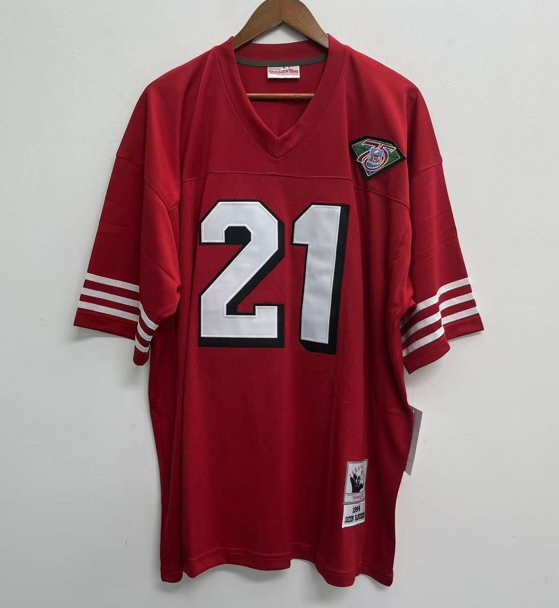 Deion Sanders San Francisco 49ers 1994 Mitchell & Ness product image 2