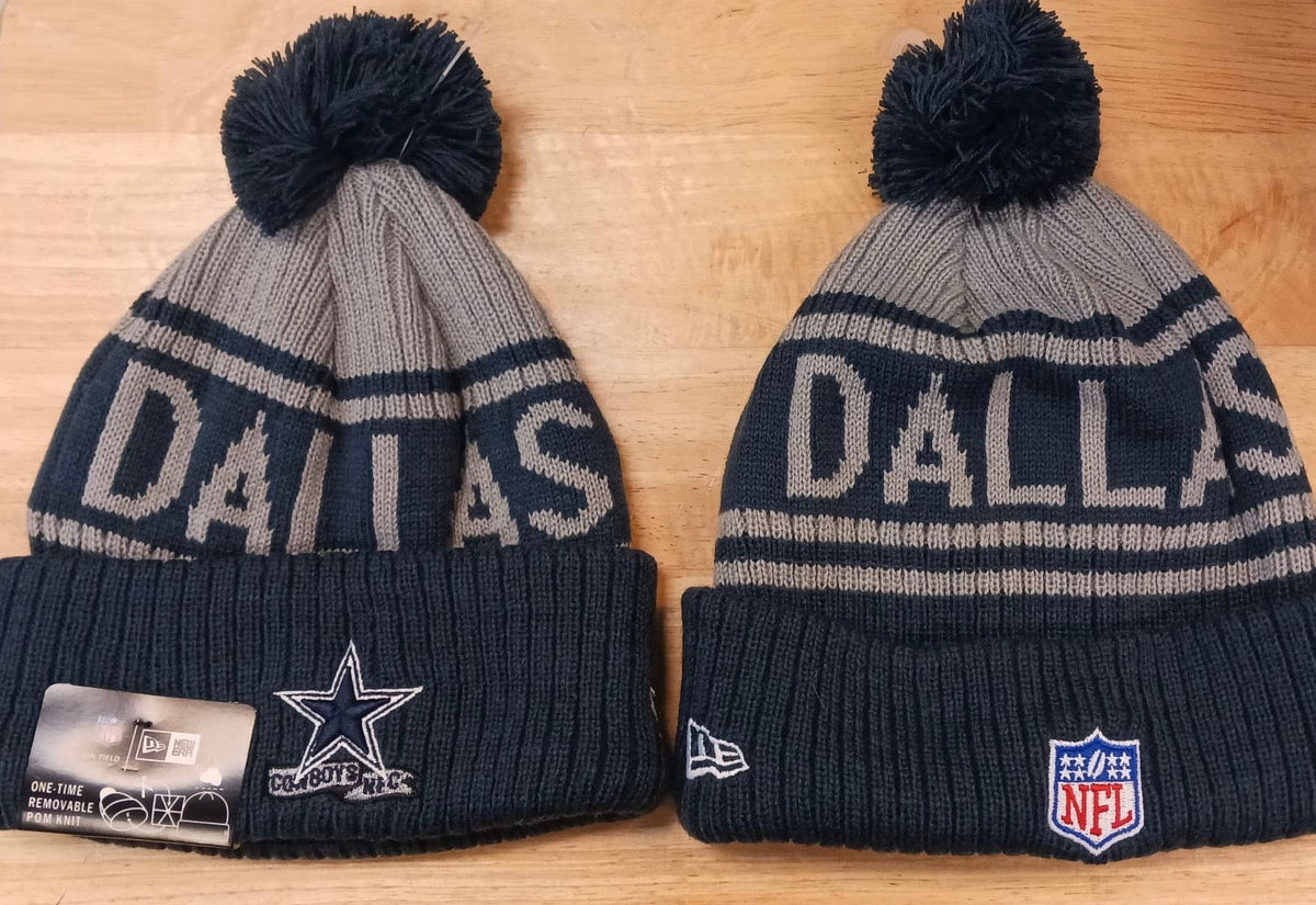Dallas Cowboys NFL New Era winter knit Hat with Pom product image 1