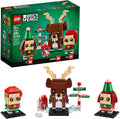 40353 Brickheadz Reindeer, Elf and Elfie (Retired) product image 1, provided for visual reference and product detail review