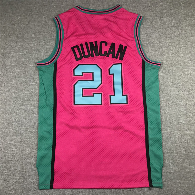 Tim Duncan San Antonio Spurs Jersey pink Mitchell & Ness product image 1