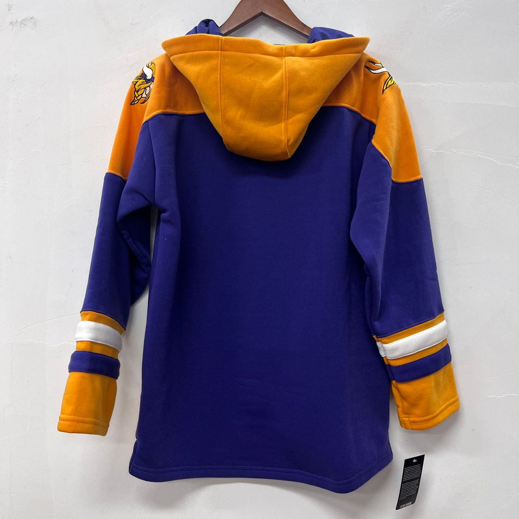 Minnesota Vikings Official NFL Hockey style hoodie product image 2