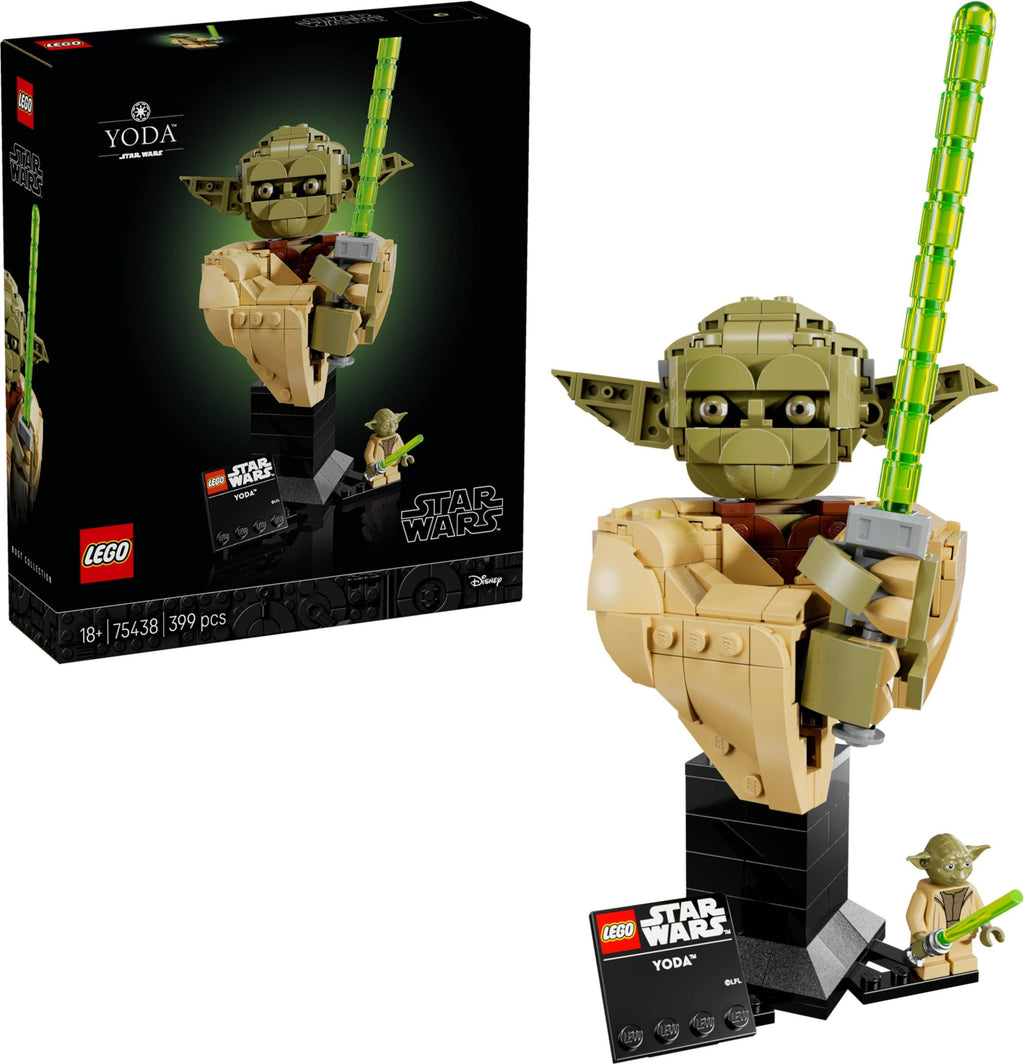 75438 Yoda Bust product image 1, provided for visual reference and product detail review
