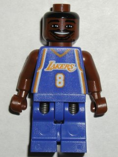 NBA035 NBA Kobe Bryant, Los Angeles Lakers #8 (Road Uniform) product image 1, provided for visual reference and product