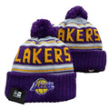 Los Angeles Lakers NBA New Era winter Hat with Pom product image 1