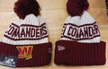 Washington Commanders NFL New Era winter knit Hat with Pom product image 1
