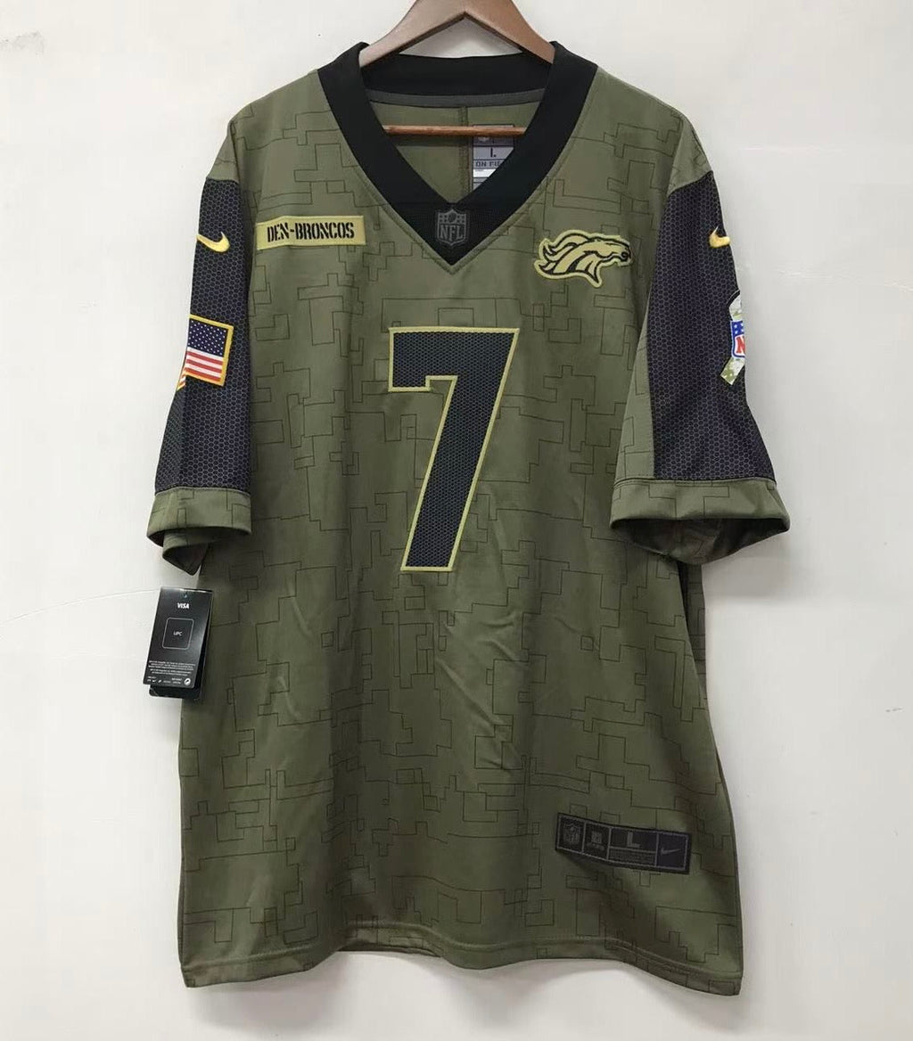 John Elway Denver Broncos Official NFL military salute to product image 3