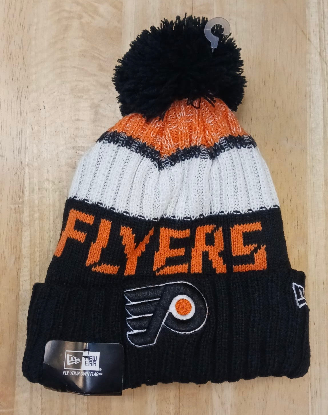 Philadelphia Flyers NHL New Era winter Hat with Pom product image 2
