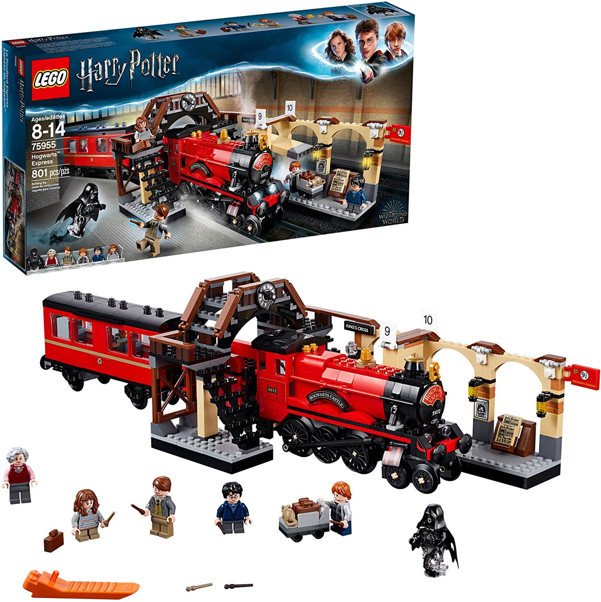75955 LEGO Harry Potter: Hogwart's Express (Retired) (New Sealed) product image 1, provided for visual reference and product