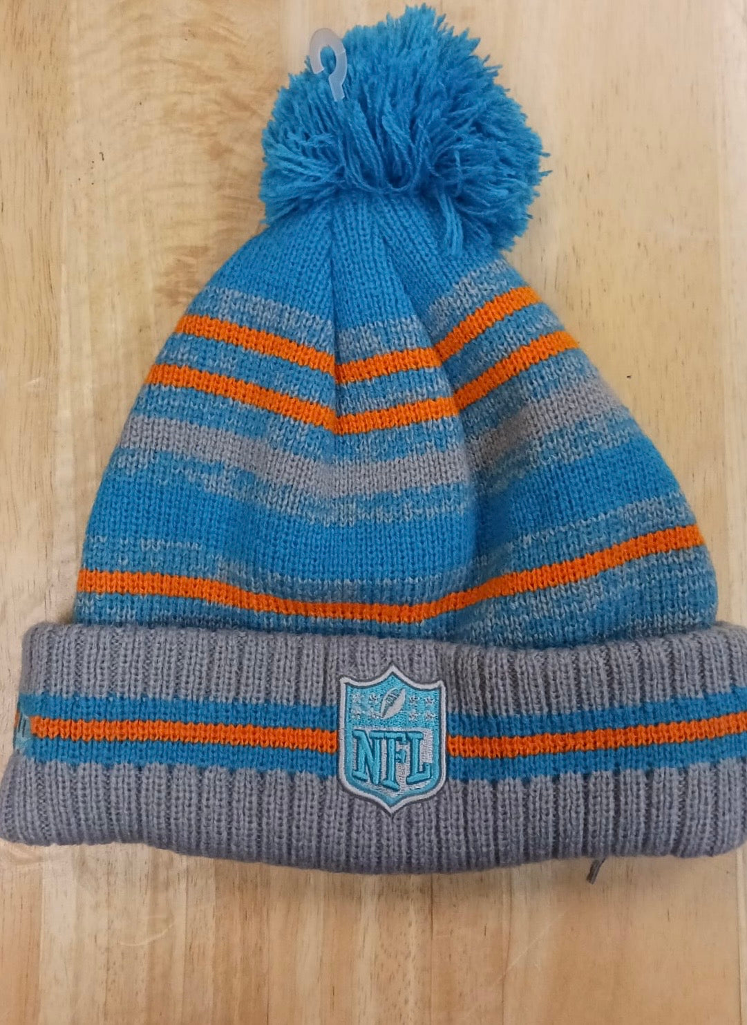 Miami Dolphins NFL New Era winter knit Hat with Pom product image 2