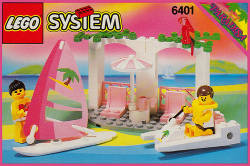 6401 Seaside Cabana (Retired) (New Sealed) product image 1, provided for visual reference and product detail review