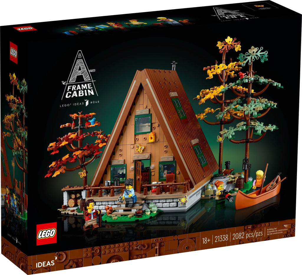 21338 LEGO Ideas A-Frame Cabin (Retired) (Open Box, Sealed Bags) product image 3, provided for visual reference and product