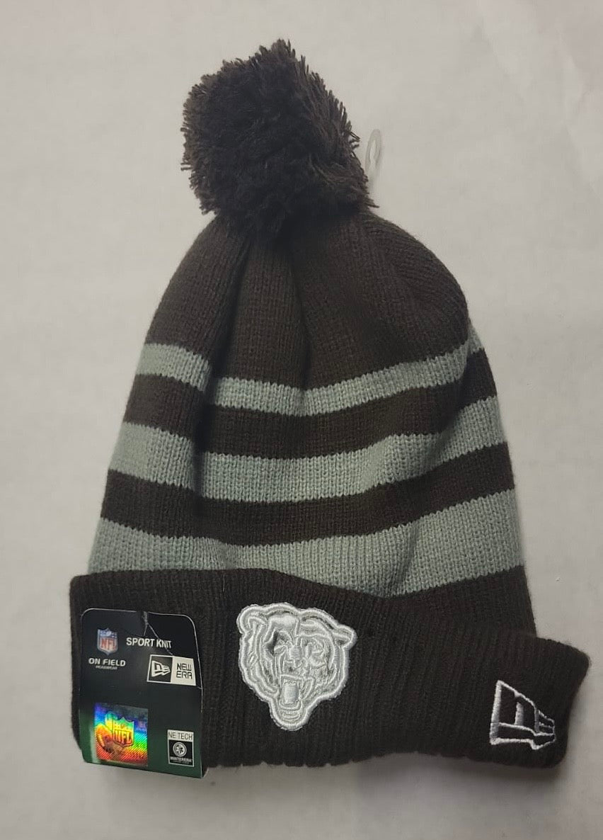 Chicago Bears NFL New Era winter Hat with Pom product image 1