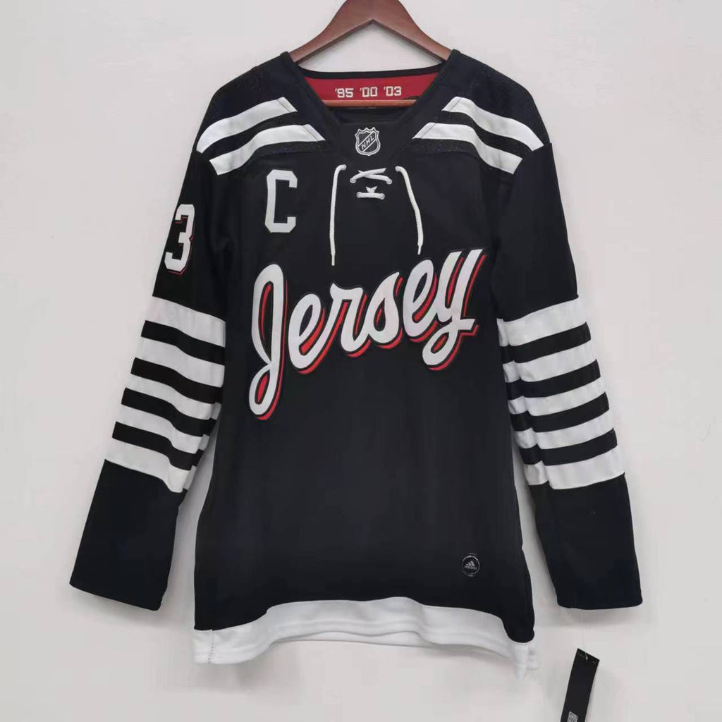 Nico Hischier New Jersey Devils Official NHL Adidas Black product image 3
