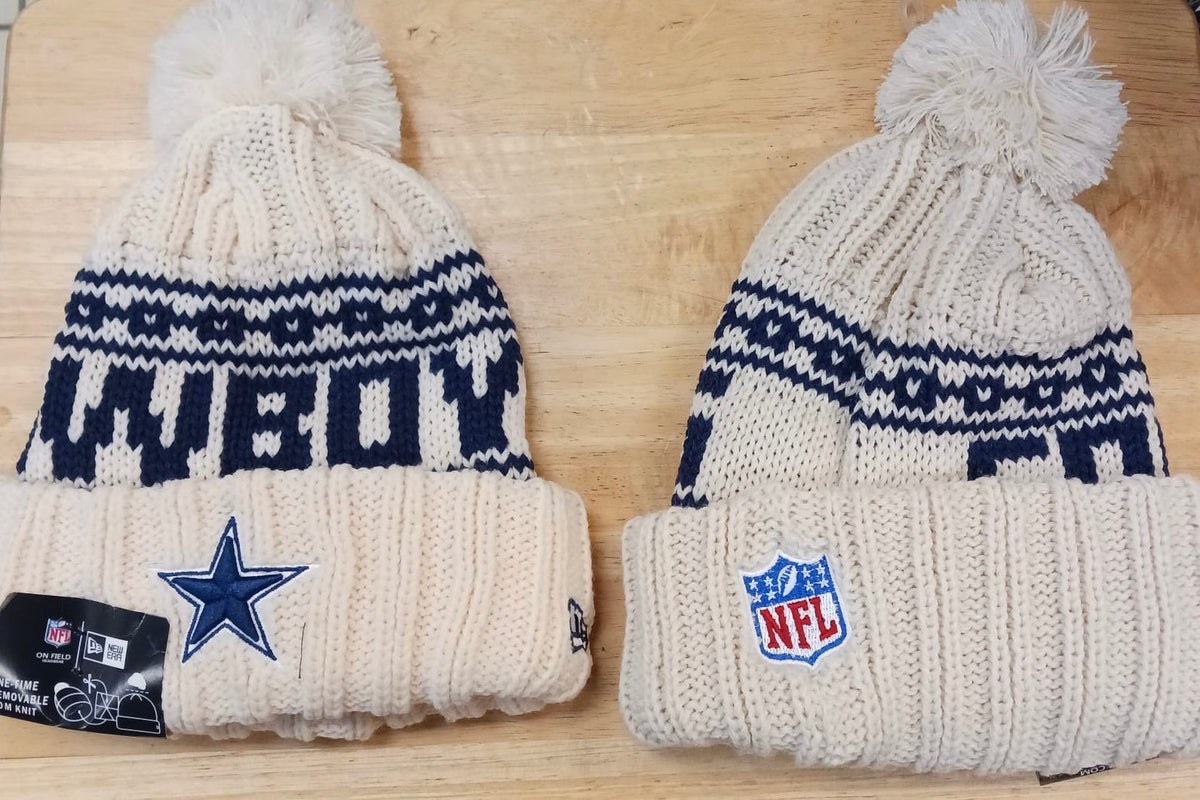 Dallas Cowboys NFL New Era winter knit Hat with Pom product image 1
