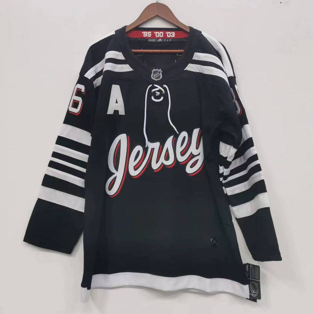 Jack Hughes New Jersey Devils Official NHL Adidas Black product image 2