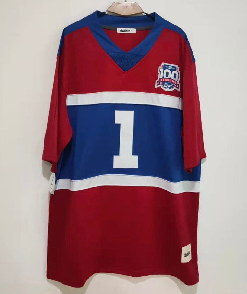 Malik Nabers New York Giants Jersey Century Red Classic product image 2