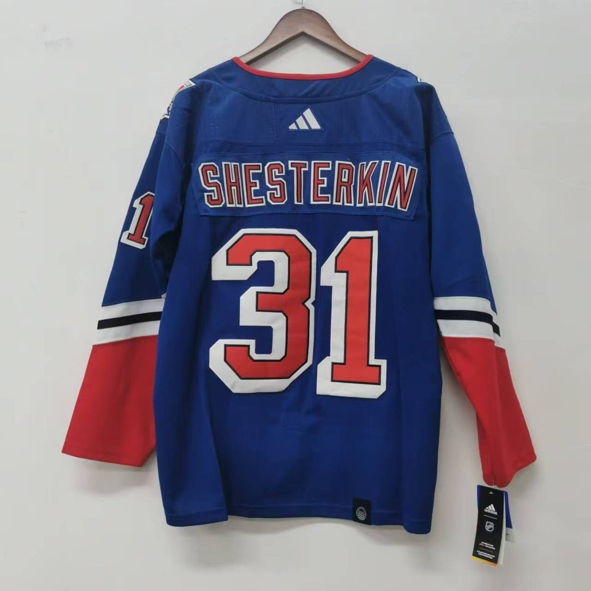 Igor Shesterkin New York Rangers Official NHL Adidas Jersey product image 2