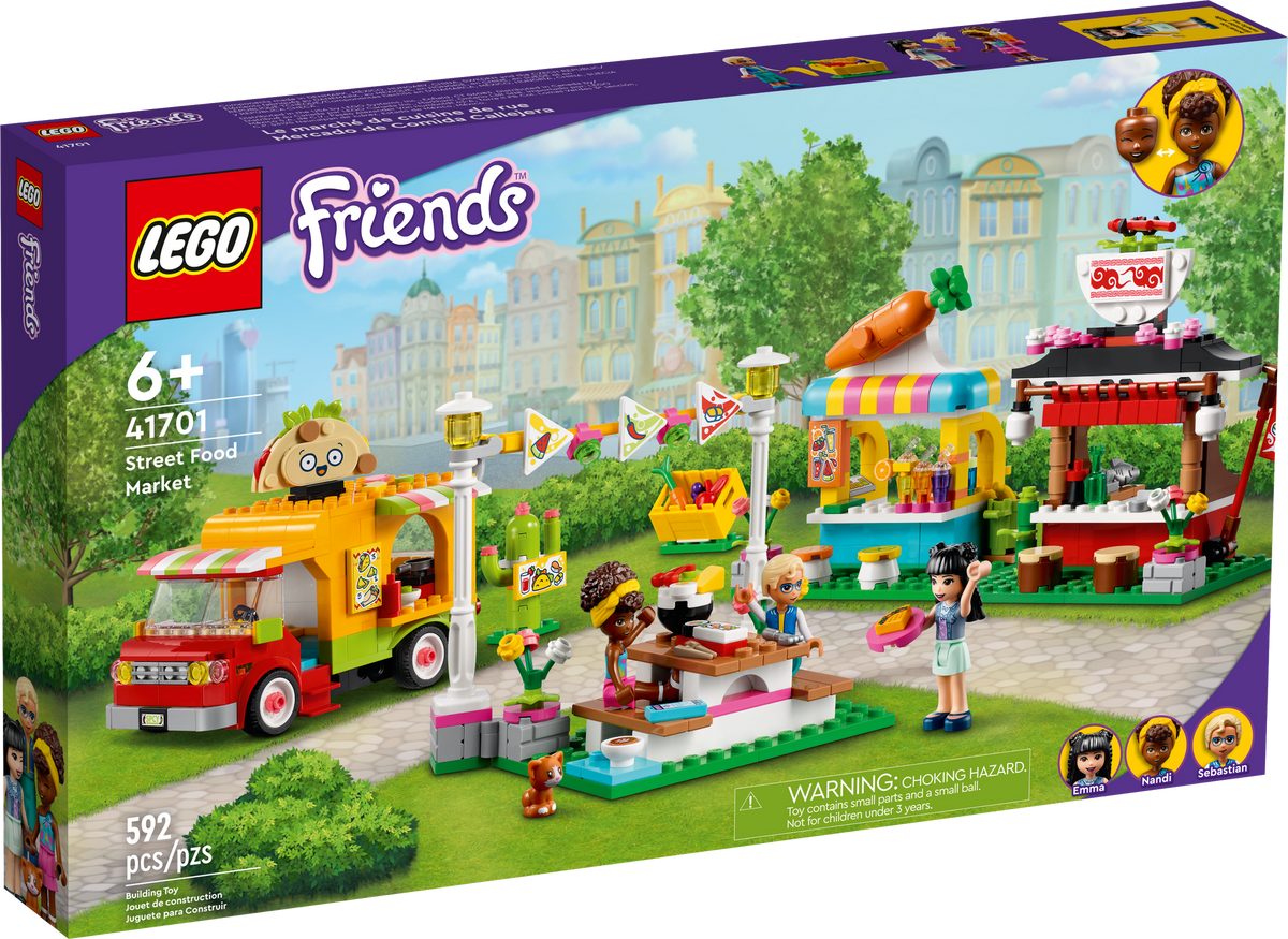 41701 Street Food Market (Retired) (New Sealed) product image 1, provided for visual reference and product detail review