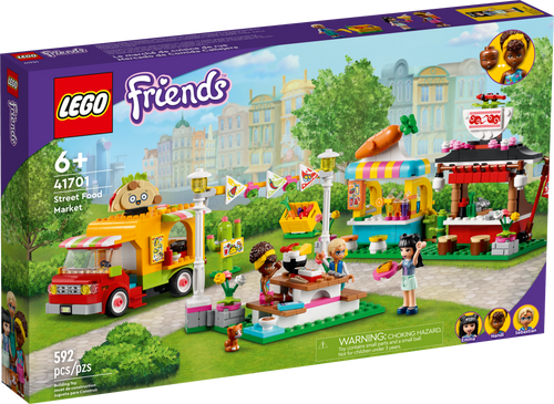 41701 Street Food Market (Retired) (New Sealed) product image 1, provided for visual reference and product detail review