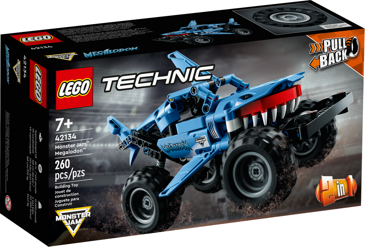 42134 Monster Jam™ Megalodon™ (Retired) (New Sealed) product image 1, provided for visual reference and product detail review