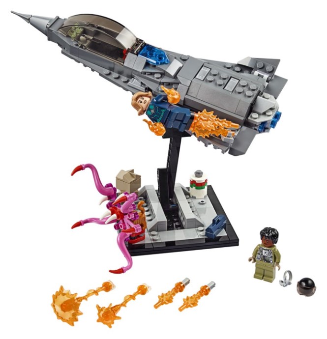 77902 Captain Marvel and the Asis - Comic-Con 2019 Exclusive (Retired) product image 2, provided for visual reference and