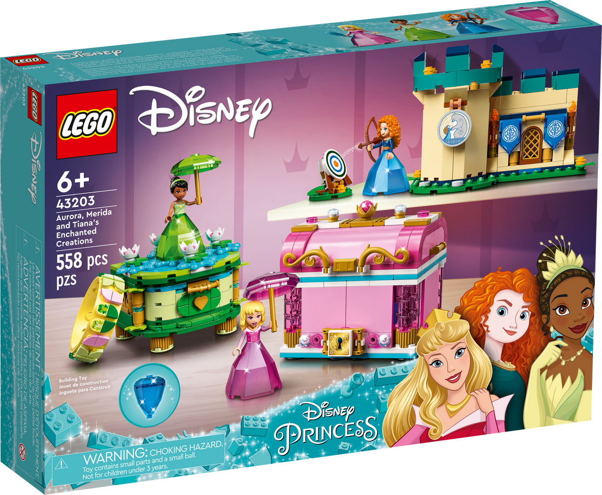43203 Aurora, Merida and Tiana’s Enchanted Creations product image 1, provided for visual reference and product detail review