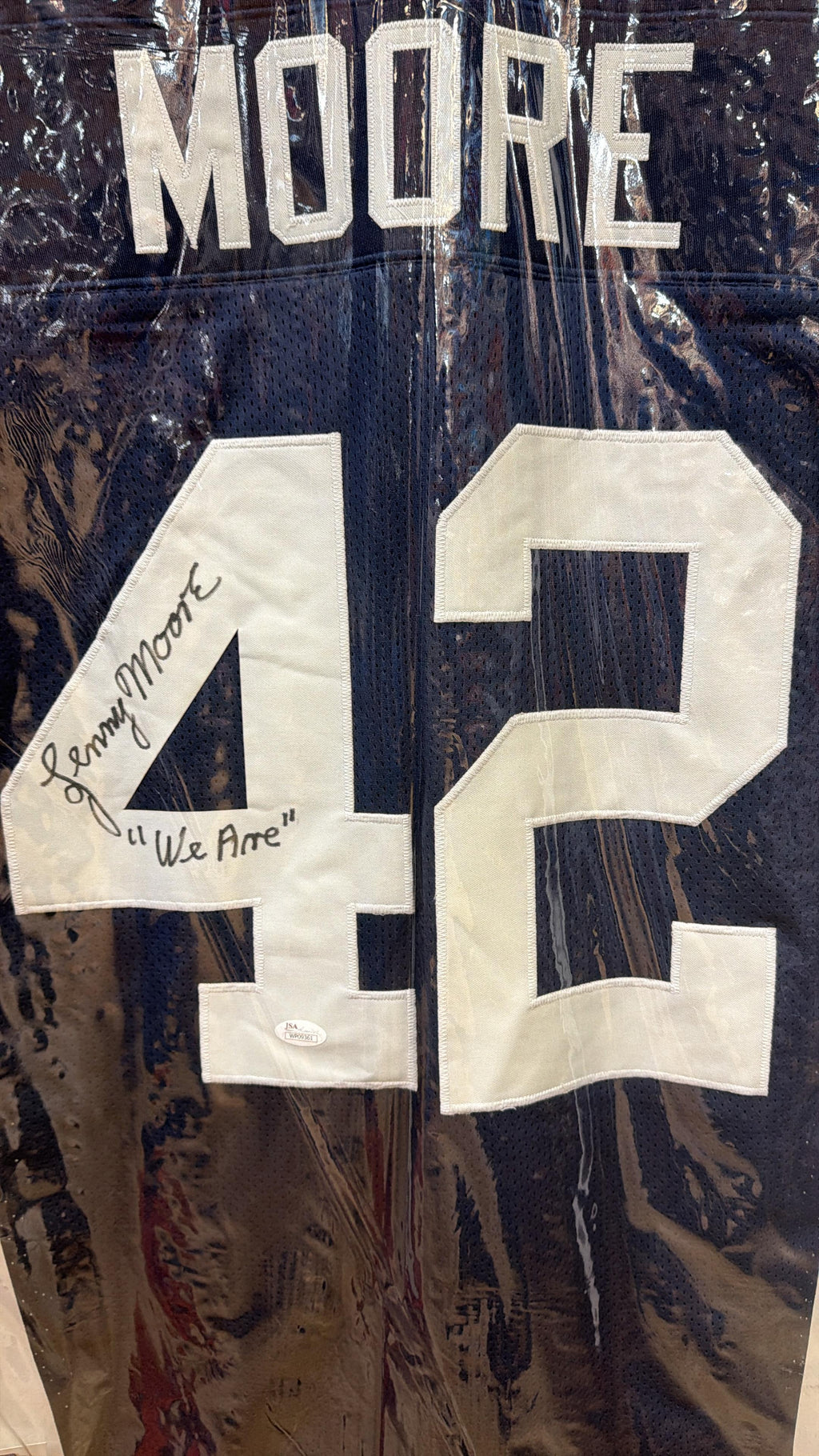 Lenny Moore autographed Penn State Nittany Lions jersey JSA product image 4