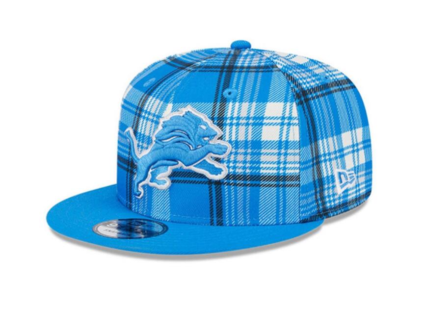 Detroit Lions New Era NFL Hat flat brim adjustable product image 1