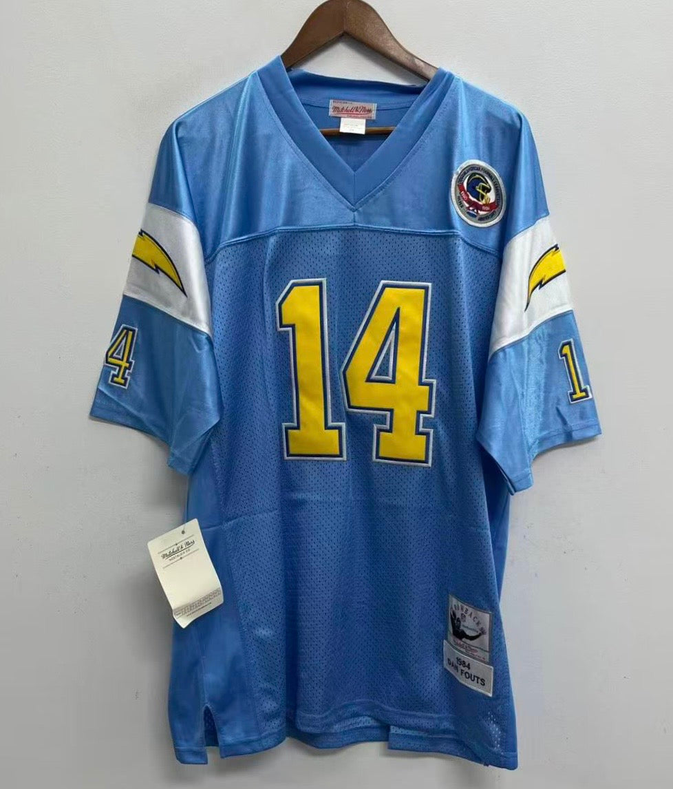 Dan Fouts 1984 San Diego Chargers Official NFL Mitchell & product image 2