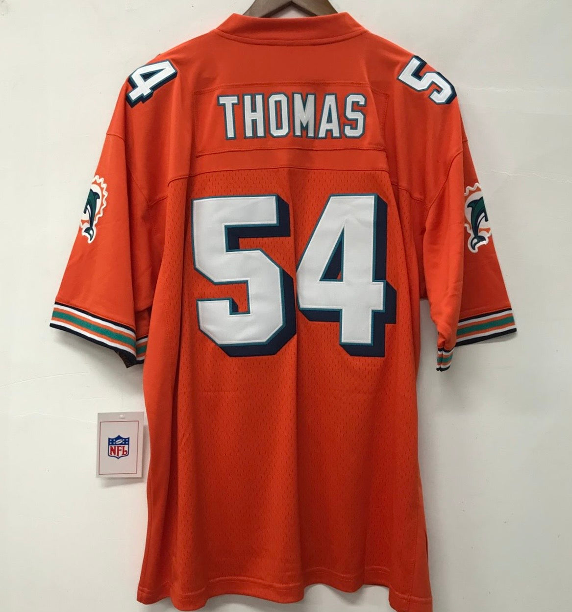 Zach Thomas 2004 Miami Dolphins Official NFL Mitchell & product image 1