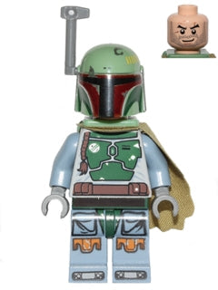 SW0396 Boba Fett - Head Beard Stubble product image 1, provided for visual reference and product detail review