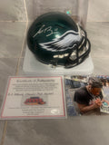 A.J. Brown Autographed Philadelphia Eagles Mini Helmet with product image 1