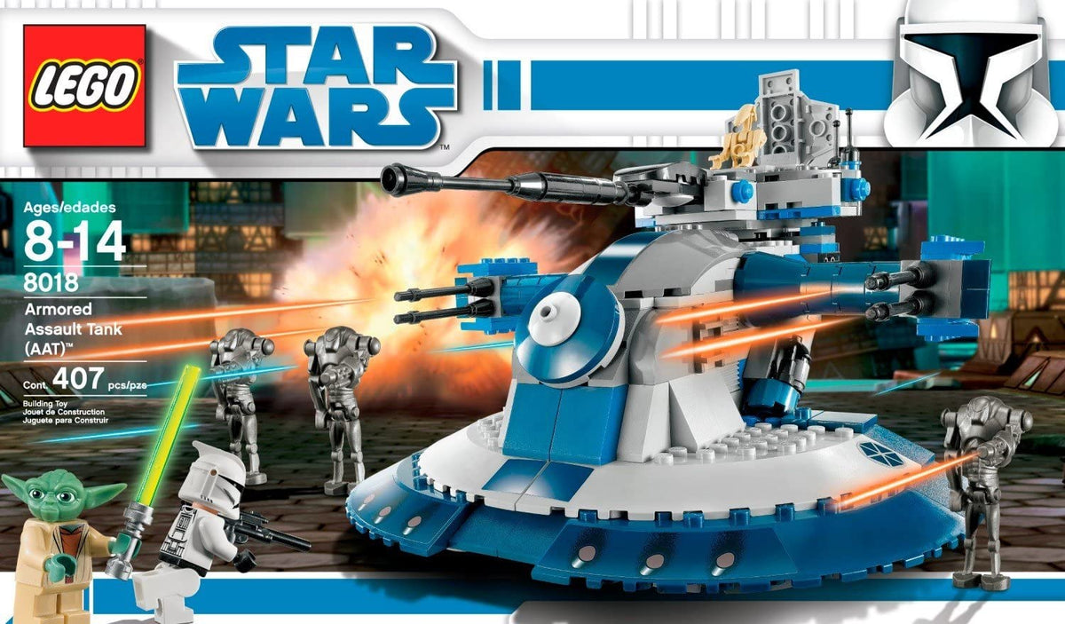 8018 Armored Assault Tank (AAT) (Retired) (New Sealed) product image 1, provided for visual reference and product detail