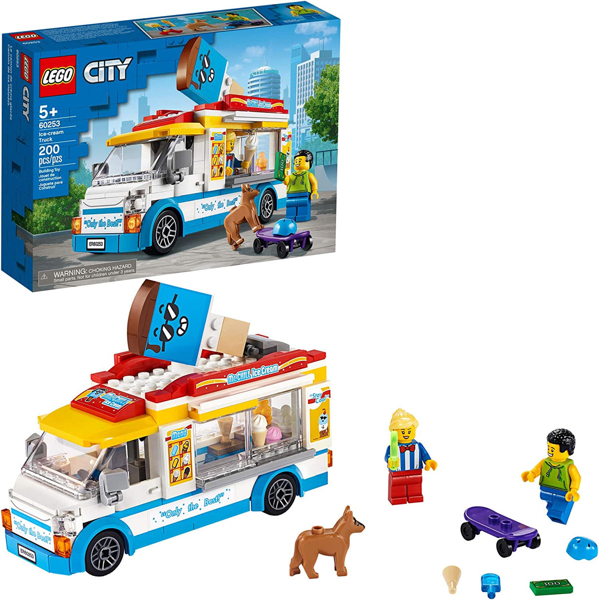 60253 Ice-cream Truck (Retired) (New Sealed) product image 1, provided for visual reference and product detail review