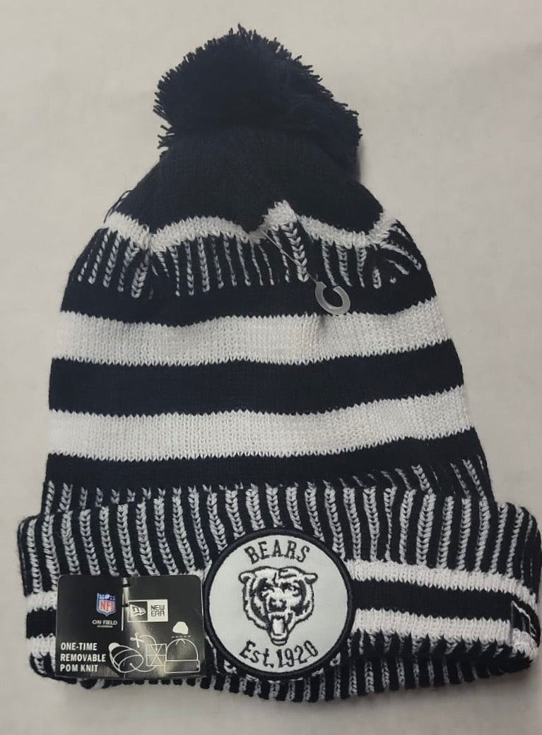 Chicago Bears NFL New Era winter Hat with Pom product image 1