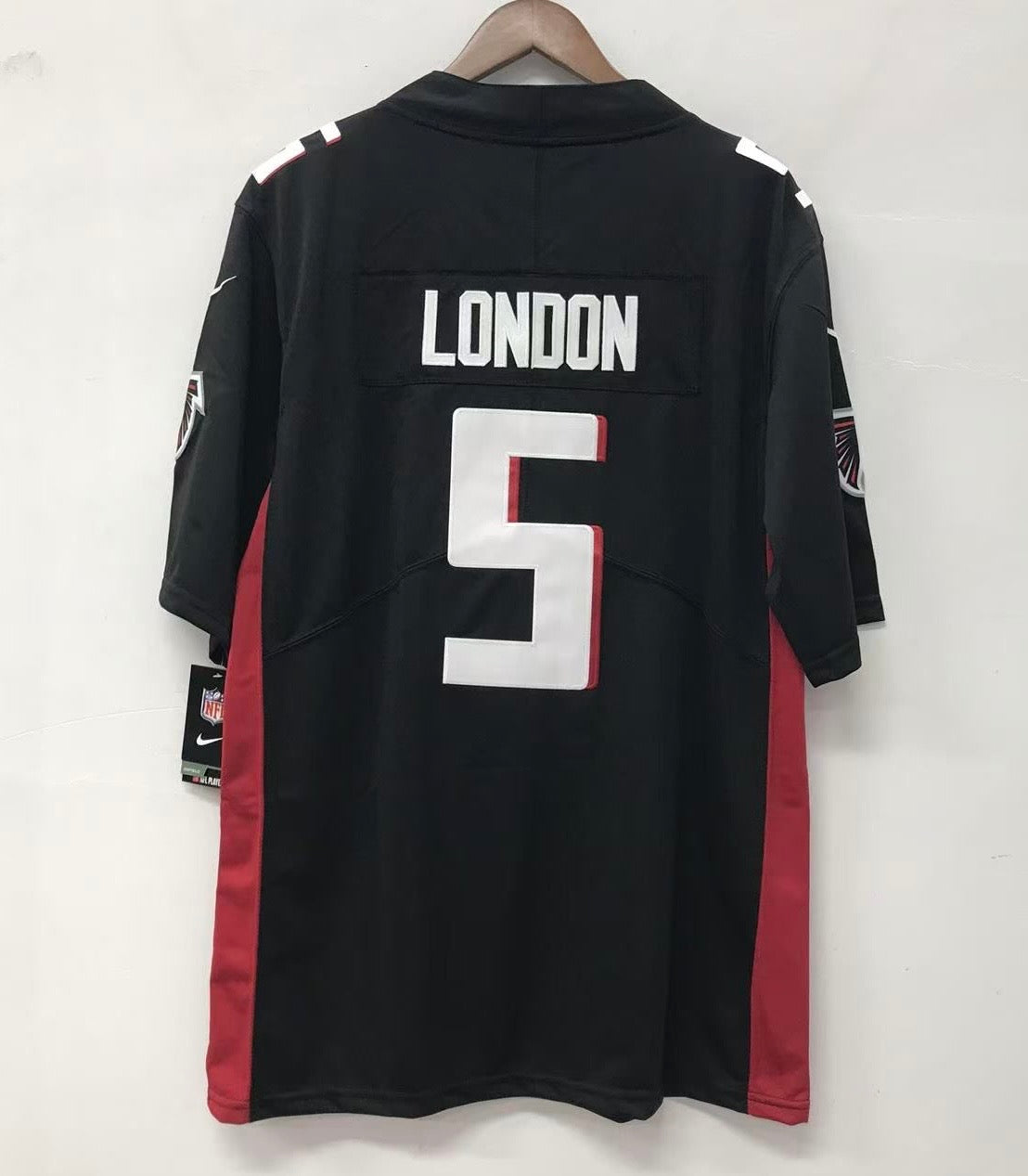 Drake London Atlanta Falcons Official NFL Nike Jersey black product image 1