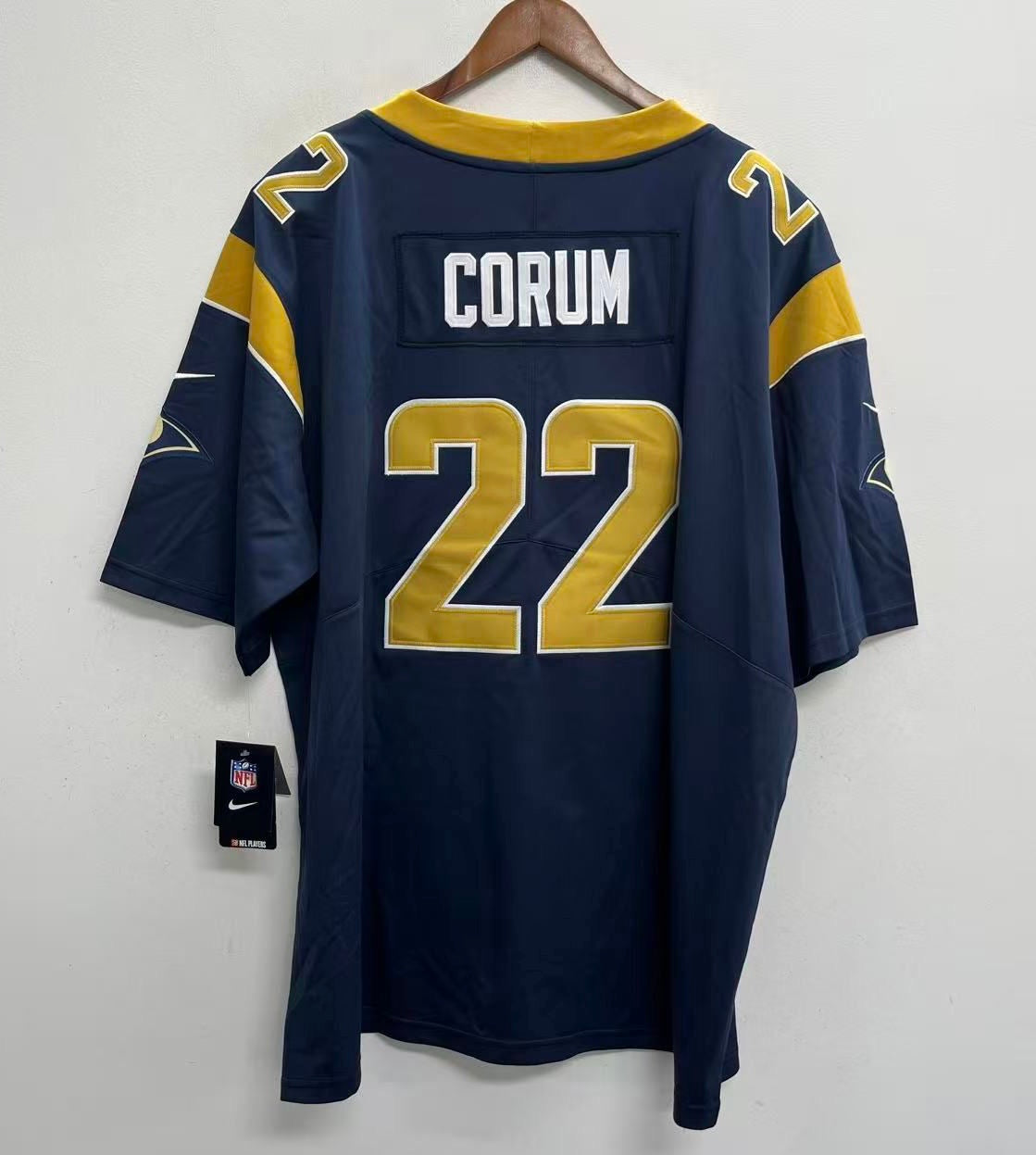 Blake Corum Los Angeles Rams Throwback Official NFL NIKE product image 1