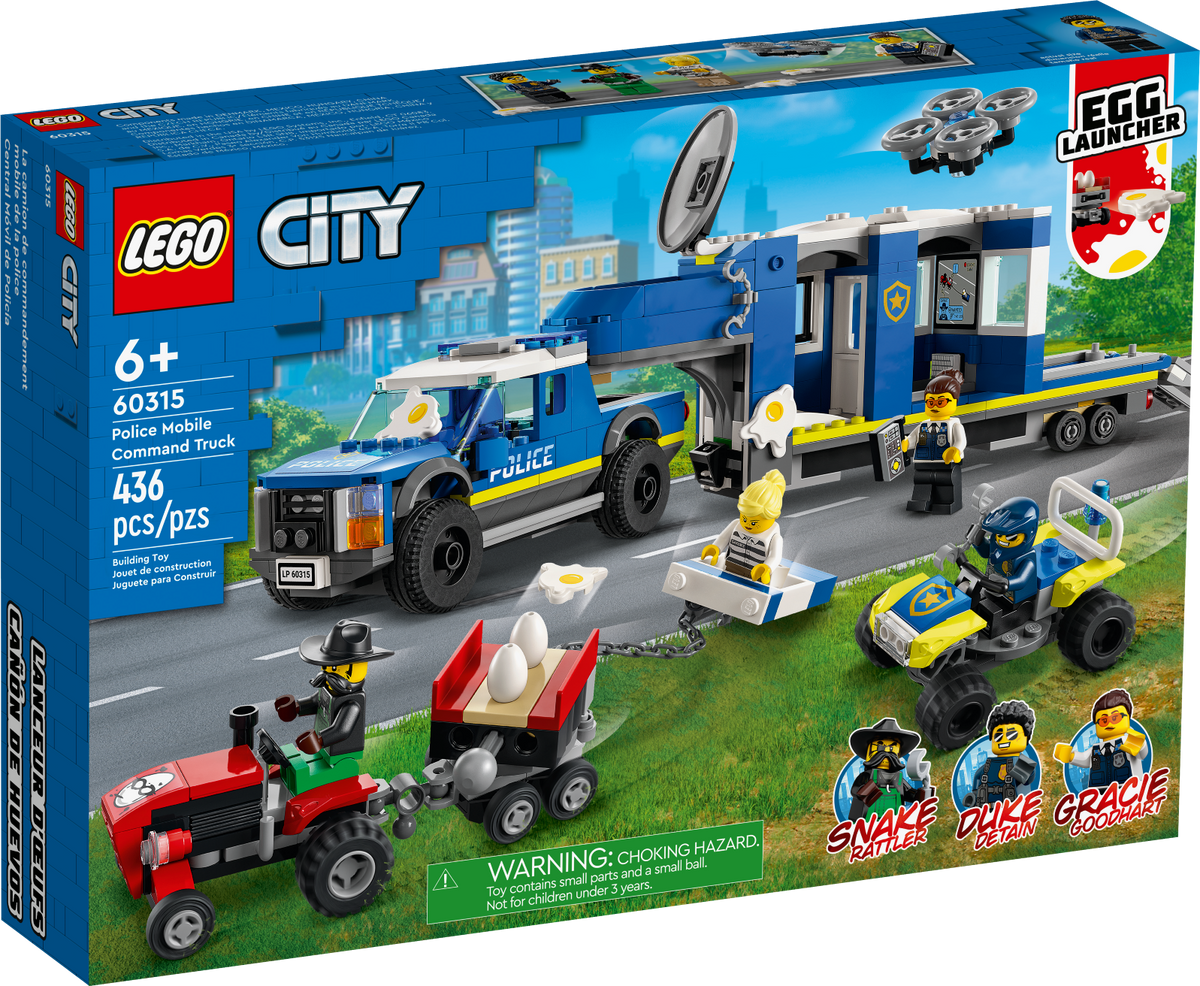 60315 Police Mobile Command Truck product image 1, provided for visual reference and product detail review