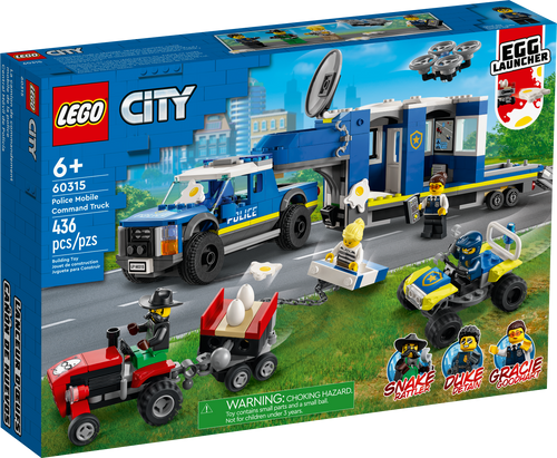 60315 Police Mobile Command Truck product image 1, provided for visual reference and product detail review
