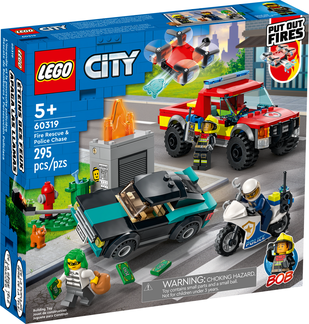 60319 Fire Rescue & Police Chase product image 1, provided for visual reference and product detail review