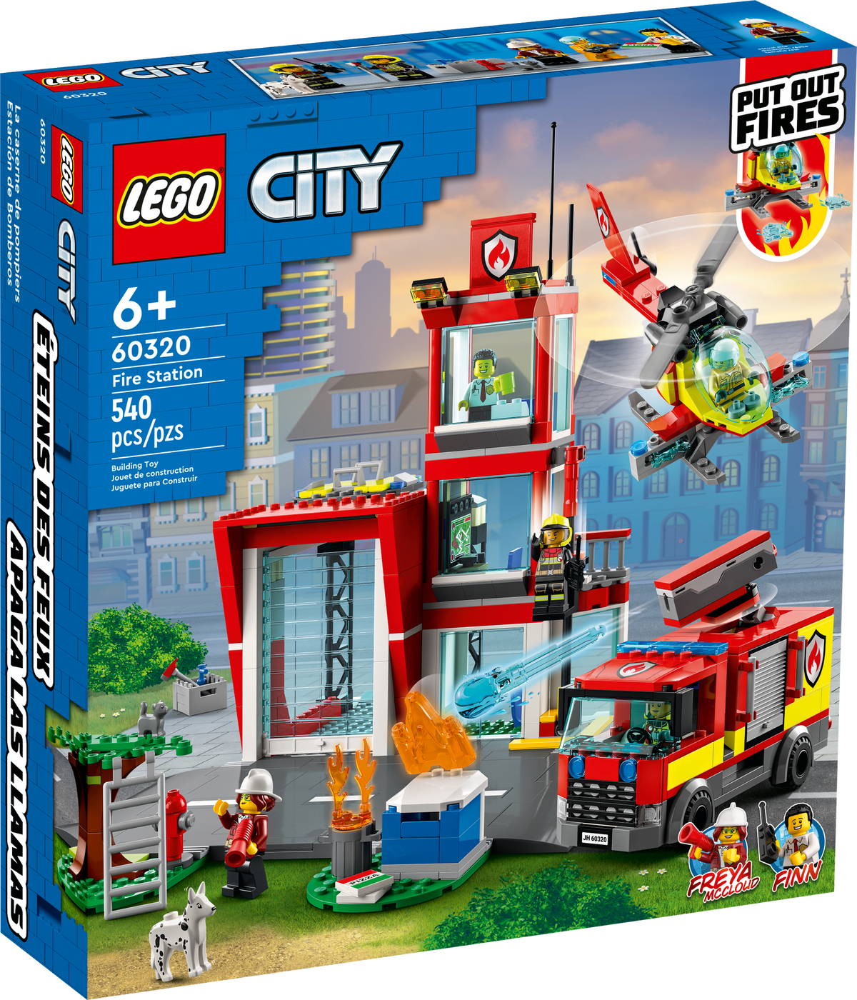 60320 Fire Station (Retired) (New Sealed) product image 1, provided for visual reference and product detail review